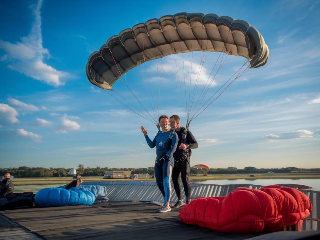 training for a skydiving license: what it takes