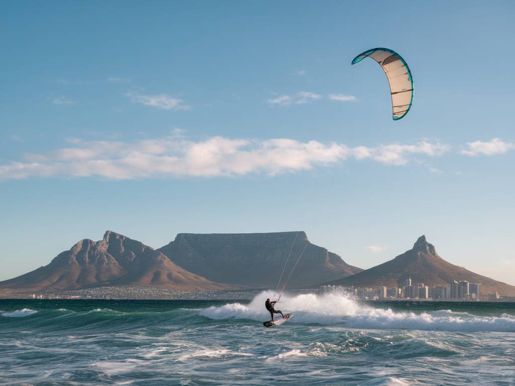 kitesurfing in cape town: where the wind never stops