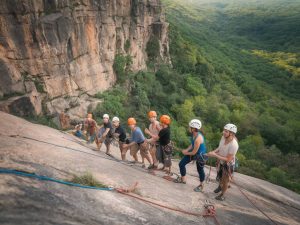 How outdoor adventures can build team spirit